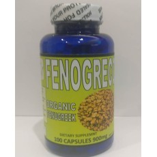 Fenogreco Capsulas, El fenogreco, Alholva  : Fenugreek Capsules, Trigonella Foenum